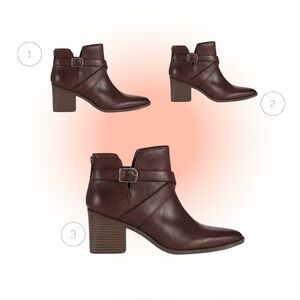 Frye and Co Women's Pembrooke Bootie Block Heel, Size 7.5 Color Brown